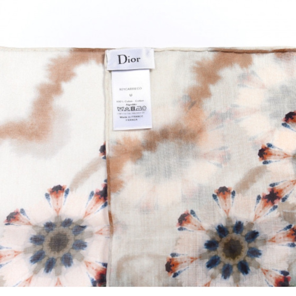 Christian Dior Kaleidiorscope Print Scarf - Picture 3 of 3